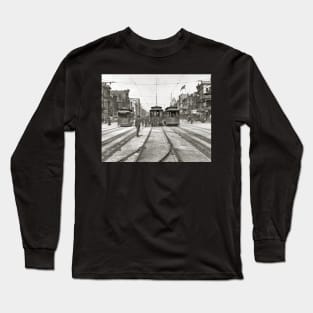 New Orleans Streetcars, 1907. Vintage Photo Long Sleeve T-Shirt